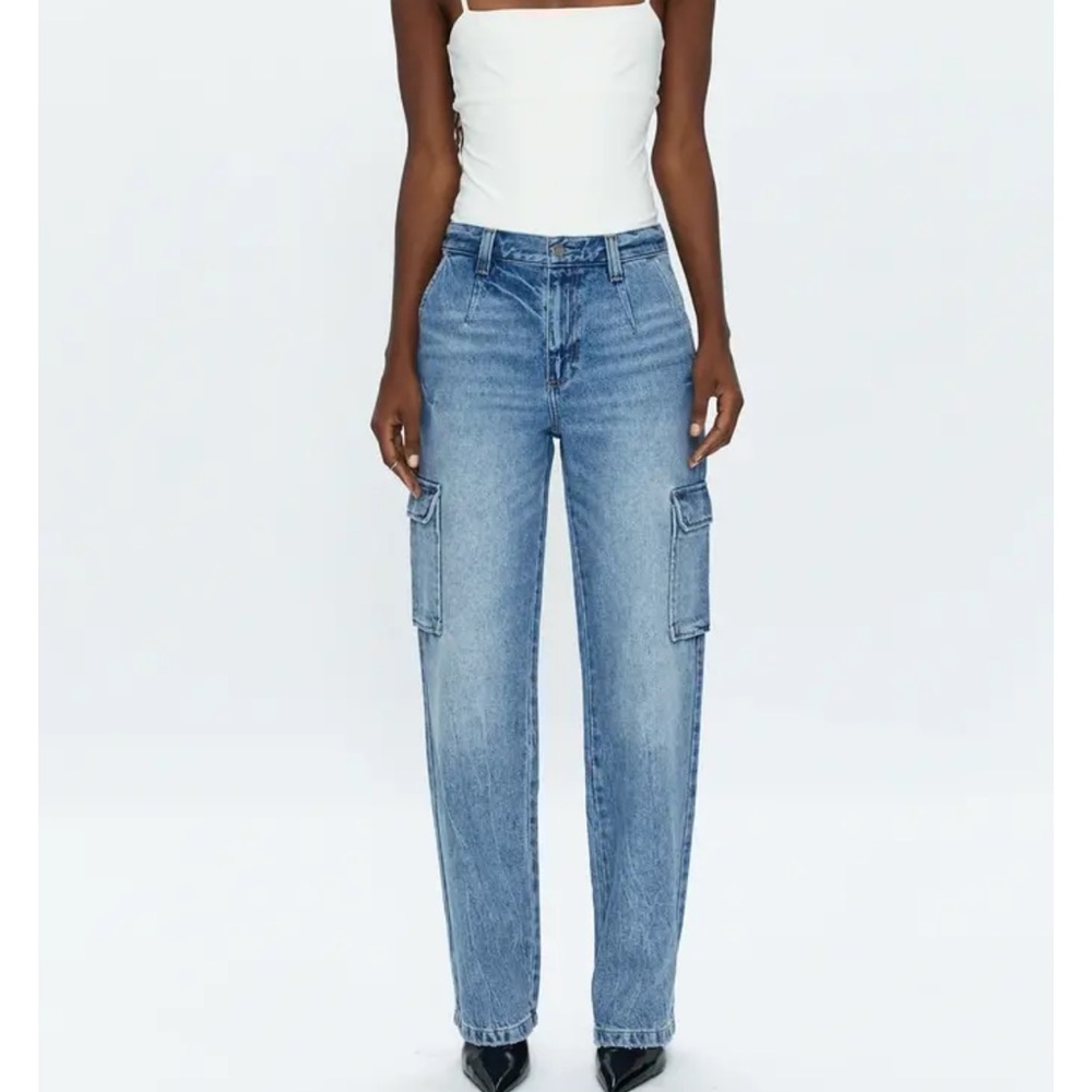 Pistola  Bobbie Cargo Mid Rise Vintage Straight